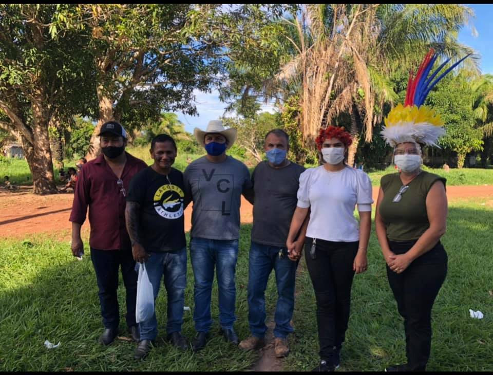 PREFEITA RAÍSSA BENTO VISITA ALDEIAS NO DIA DO ÍNDIO