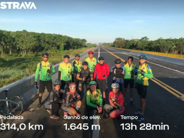 CLUBE DO PEDAL VAI ATÉ PONTE DO ABUNÃ, IGREJA DO EVANGELHO QUADRANGULAR TAMBÉM PARTICIPOU.