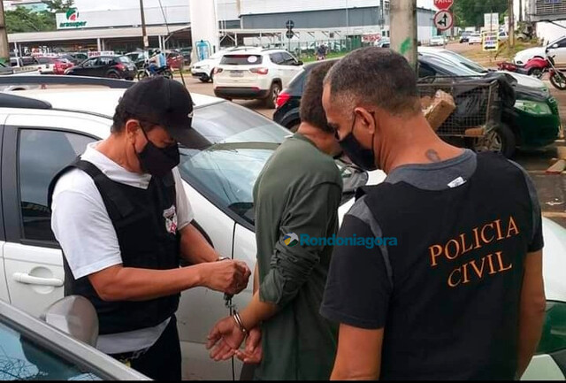 Acusado de dois estupros é preso no local de trabalho em Porto Velho