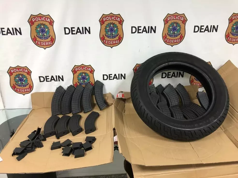 PF prende 5 em operação contra tráfico internacional de armas