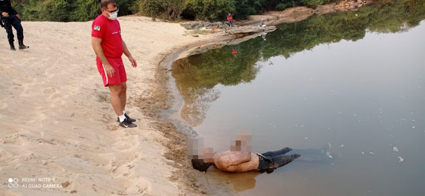 Corpo de morador de Nova Mamoré é encontrado no Rio Jaru na “Prainha do Bira”