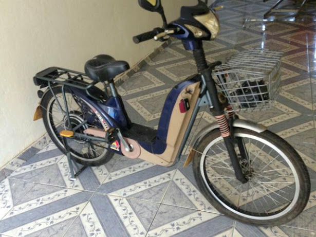 Bicicleta elétrica é levada durante assalto no bairro Jardim das Esmeraldas