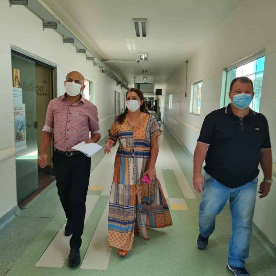DEPUTADO DR NEIDSON VISITA HOSPITAL DE BASE EM BUSCA DE SOLUÇÃO PARA PACIENTES QUE ESTÃO NO JOÃO PAULO II