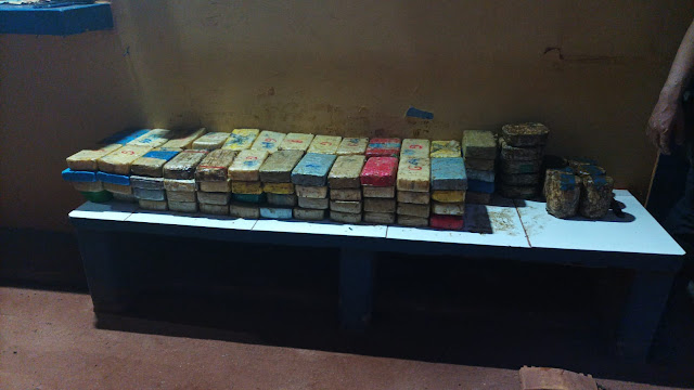 PM apreende mais de 116 kg de cocaína durante Operação Hórus em Guajará-Mirim