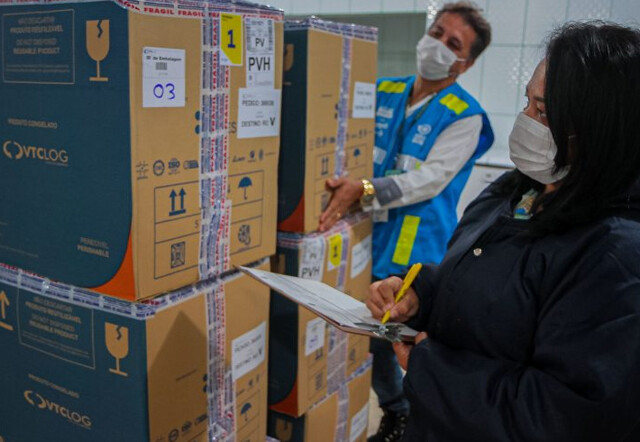 Rondônia recebe lote com mais de 140 mil vacinas e contabiliza mais de 2,6 milhões de imunizantes contra covid-19