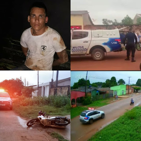 Policia Militar prende “Boizinho” um dos mais procurados assaltantes de Guajará-Mirim durante uma ação cinematográfica