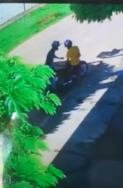 MOTOCICLETA BIZ FOI LOCALIZADA PELA POLÍCIA MILITAR NO BAIRRO TAMANDARÉ