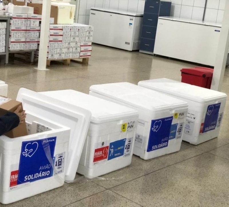 Rondônia recebe mais de 28 mil doses da vacina da Janssen contra Covid