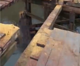 Homens encapuzados impendem DER de recuperar pontes destruídas por vândalos: PC investiga o caso
