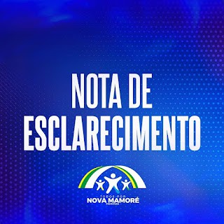 Nota de esclarecimento sobre ambulância de nova mamoré apreendida com drogas pela PRF