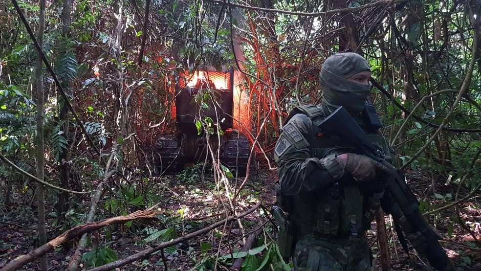 MP-RO pede inconstitucionalidade de lei que proíbe destruição de máquinas usadas em crimes ambientais