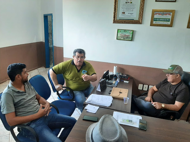 Presidente Federação Nacional dos Comunicadores faz visita ao Presidente da Câmara Municipal de Vereadores