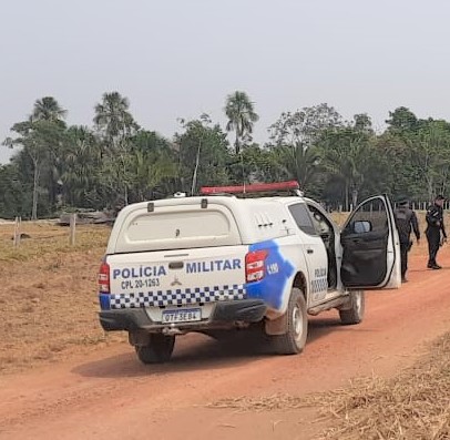 PM recupera veículo roubado na zona rural de Guajará-Mirim