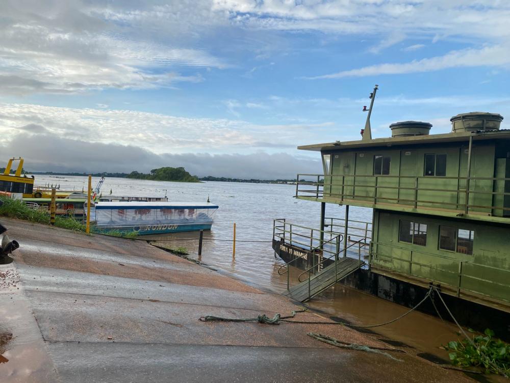 NIVEL DO MAMORÉ SOBE E VAI A 9,44m NESTE SÁBADO, 19