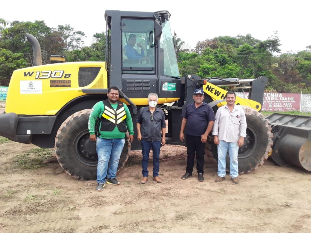 APOIO AO PRODUTOR: SEMAGRIP ENTREGA CALCÂRIO A PRODUTORES NO BOM SOSSEGO
