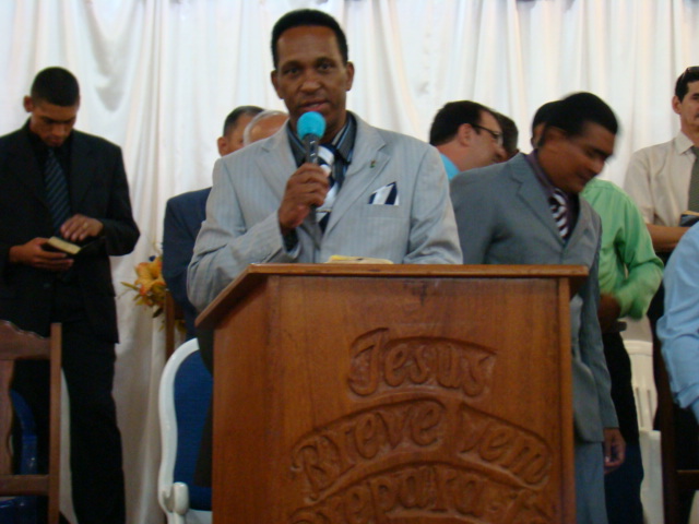 IGREJA ASSEMBLÉIA DE DEUS RECEBE VISITA DE PREGADOR DE SANTA CATARINA