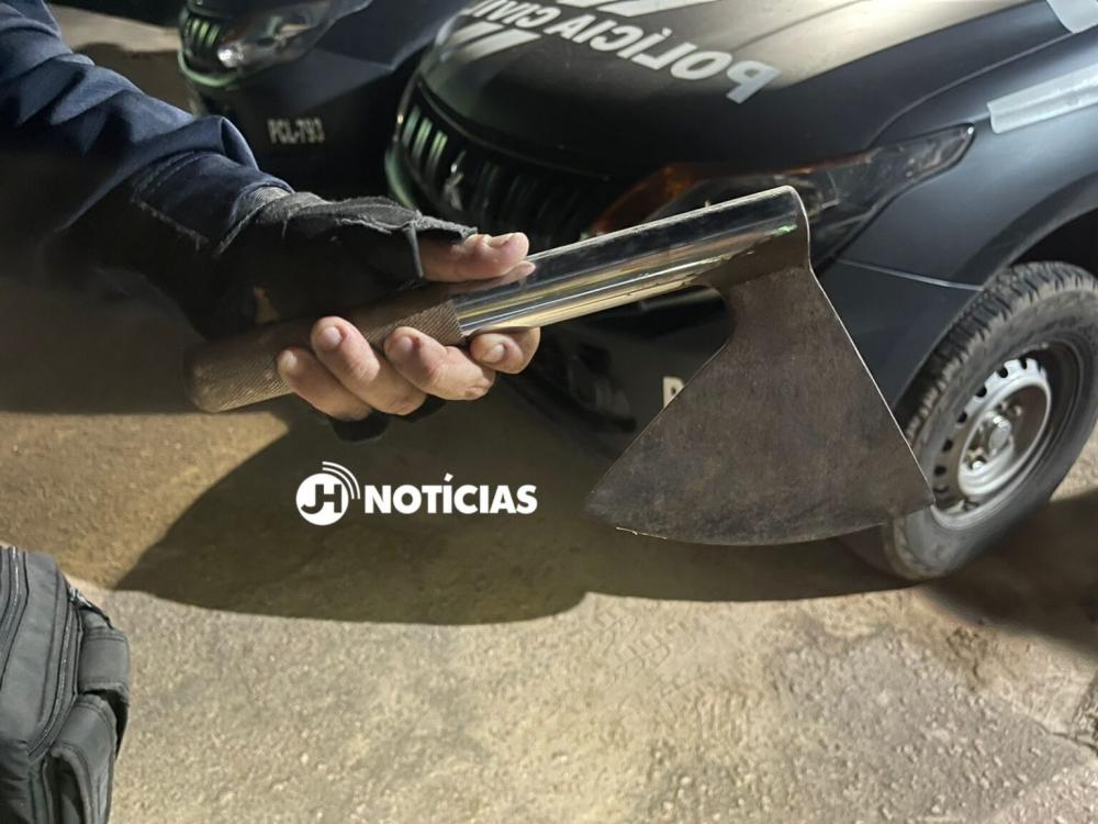 Suspeito de agredir companheiro com socos é preso pela PM