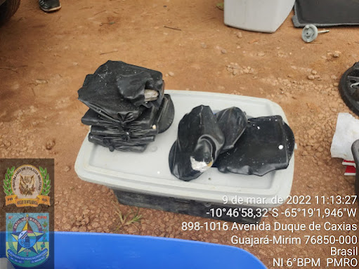 PRF apreende mais de 2 KG de Cocaína Em Guajará-Mirim