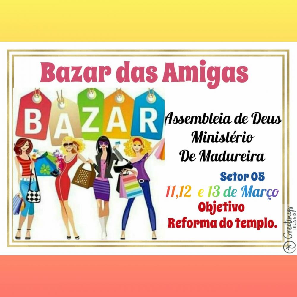 IGREJA REALIZA BAZAR PARA AJUDAR NA REFORMA DA IGREJA DO SETOR 05