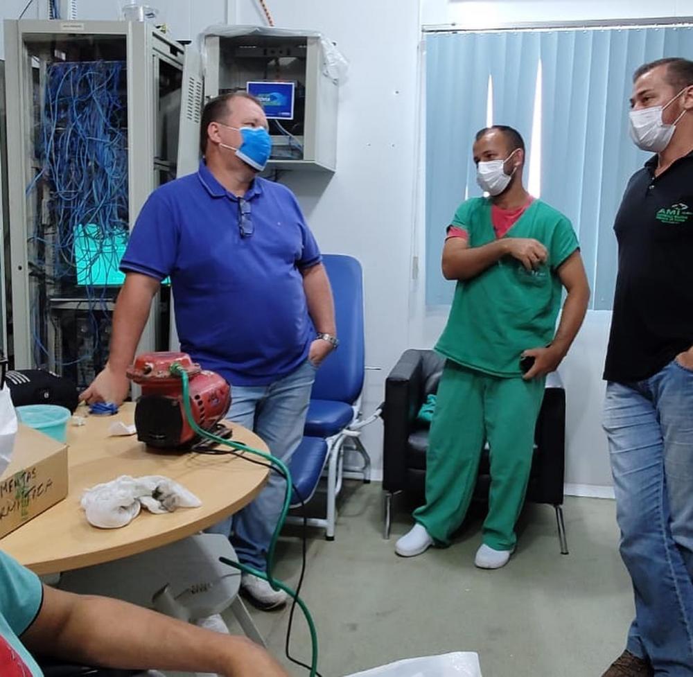 DEPUTADO DR NEIDSON REALIZA FISCALIZAÇÃO: SAUDE NA CAPITAL.