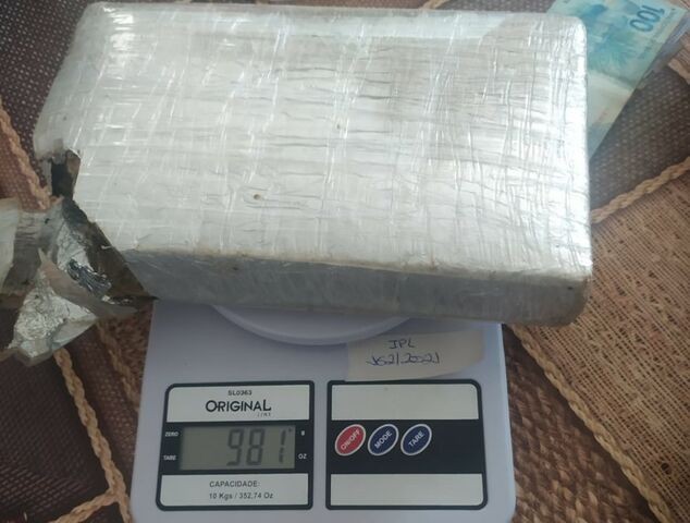 Operação Hórus: Ação da Polícia Militar resulta na prisão de transportador e apreensão de droga em Nova Mamoré