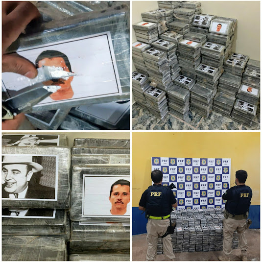 PRF apreende maior carga de cocaína na história, em Rondônia