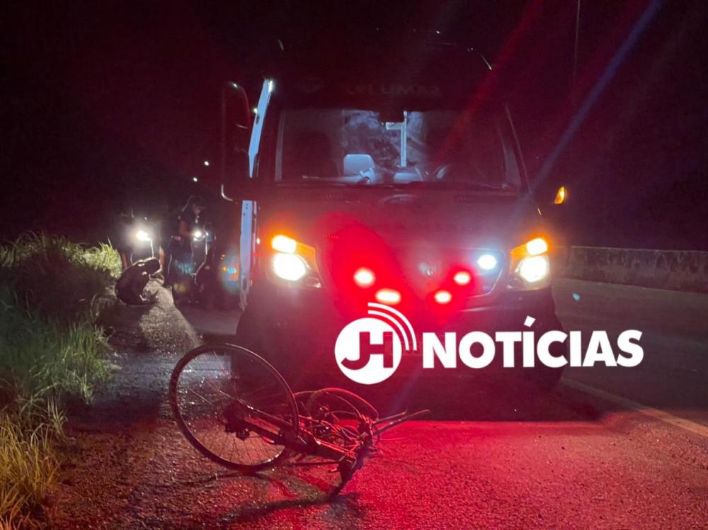 Atropelamento resulta em morte de ciclista na capital