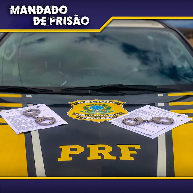 PRF cumpre nove mandados de prisão no fim de semana