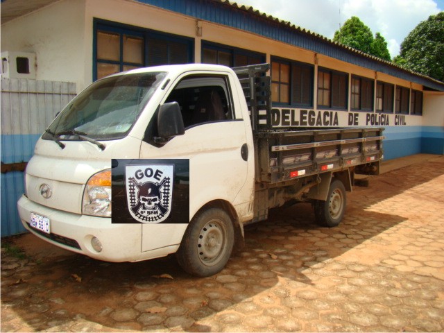 Caminhão roubado no Distrito de Abunã é recuperado na Zona Rural de Nova Mamoré