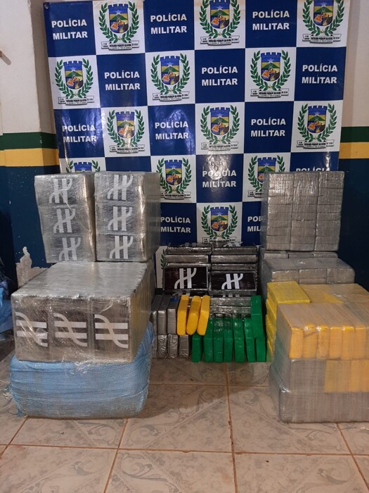 PM em Seringueiras apreende 440 quilos de cocaína