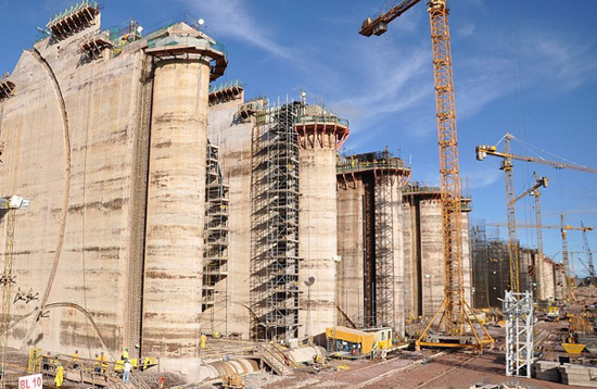 UHE Jirau já atingiu 120 mil metros cúbicos de concretagem