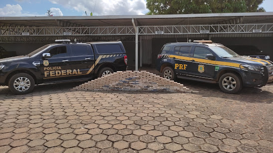 Operação Conjunta da PRF e PF apreendem mais de 200 KG de Cocaína em Vilhena