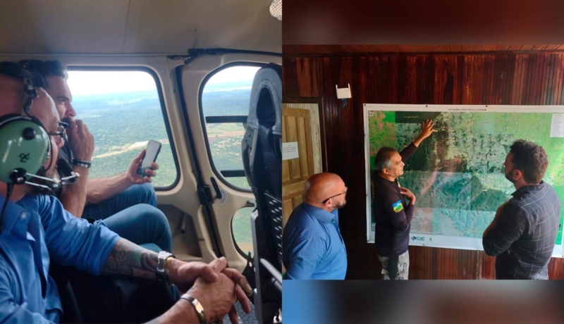 MP investiga invasões e desmatamentos no Parque Estadual Guajará-Mirim
