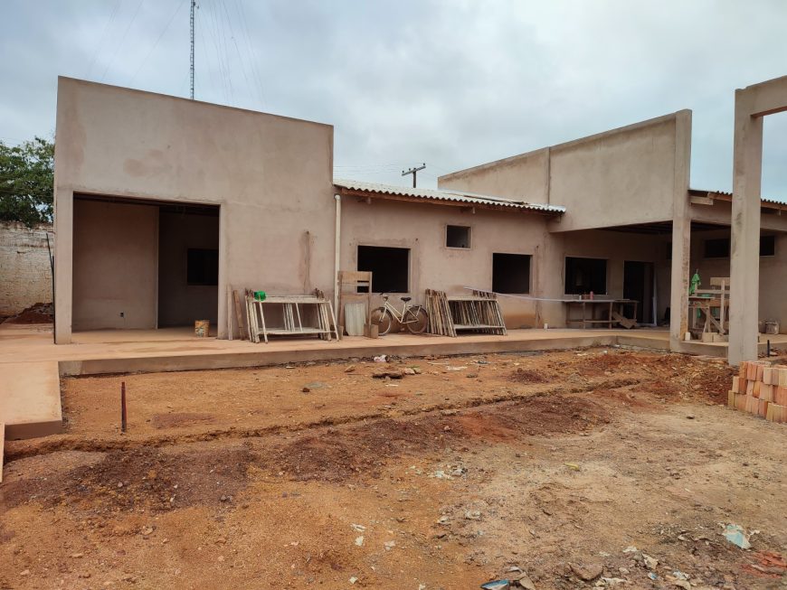 Obras de construção do novo prédio do Corpo de Bombeiros Militar avançam em Guajará-Mirim