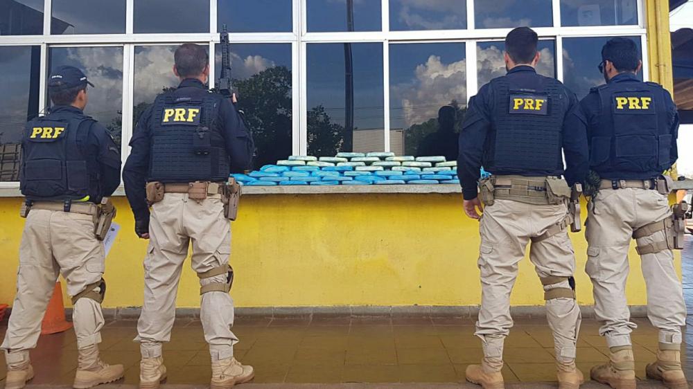 CASA CAIU – PRF apreende quase 50 KG de cocaína em Porto Velho