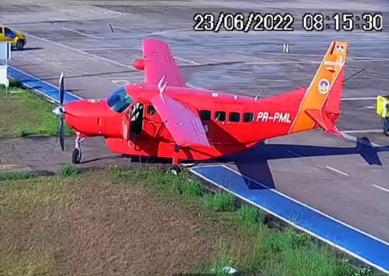 Aeronave do Corpo de Bombeiros sai da pista em aeroporto de Porto Velho