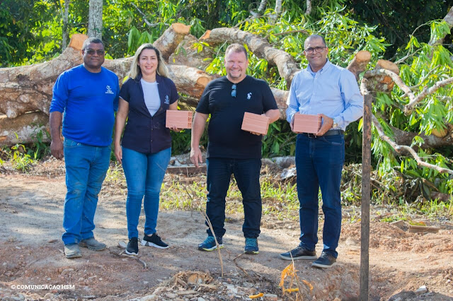Após destinar emenda de R$ 528 mil deputado acompanha início de obras de ampliação no Hospital Santa Marcelina em Porto Velho 