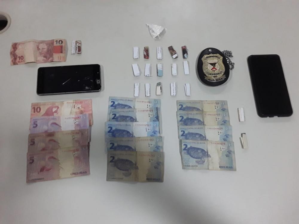 MULHER É PRESA PELA POLÍCIA CIVIL POR TRÁFICO DE DROGAS EM GUAJARÁ – MIRIM.