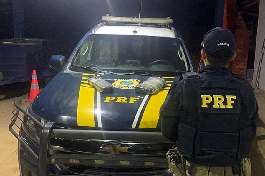 PRF apreende mais de cinco quilos de cloridrato de cocaína em cidade de Rondônia