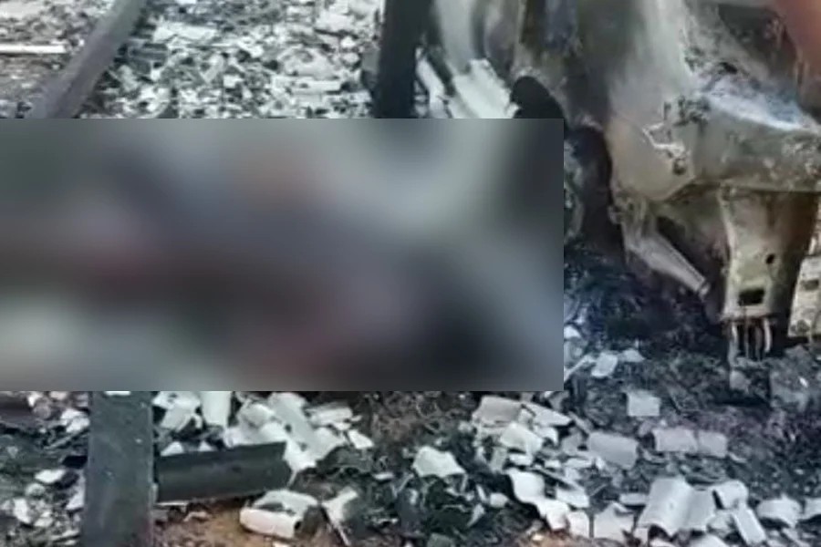 Corpo é encontrado carbonizado em fazenda de distrito
