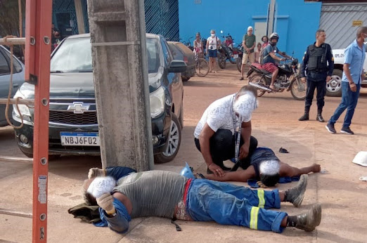 Dois homens são vítimas de acidente de trabalho em Guajará-Mirim