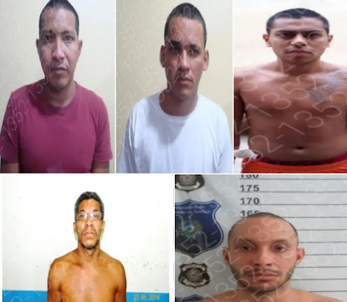 Fugitivos de penitenciária são vistos na zona rural e polícia pede ajuda para localizar bandidos em Rondônia