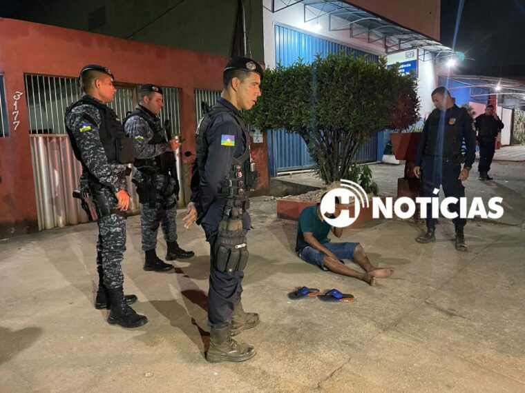 Criminosos tentam matar homem a pauladas e facada em restaurante e um baleado por policial civil