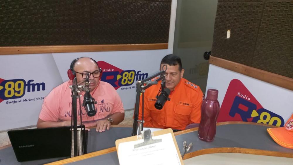 COMANDANTE DOS BOMBEIROS ANUNCIA EM PROGRAMA DE RÁDIO A VOLTA DO BIKE TRILHA 