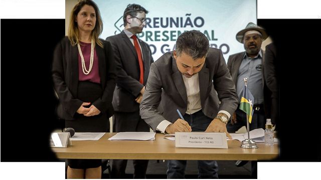 Marcos Rogério firma pacto pela Educação para reduzir evasão escolar