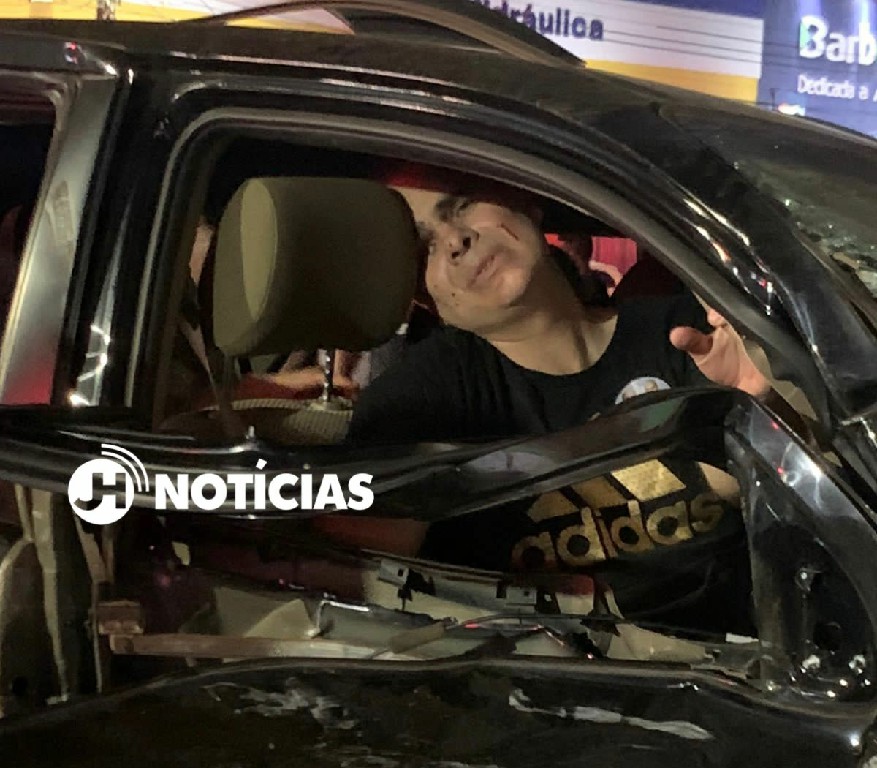 Deputado Alan Queiroz e vereador Júnior Queiroz sofrem gravíssimo acidente em Porto Velho