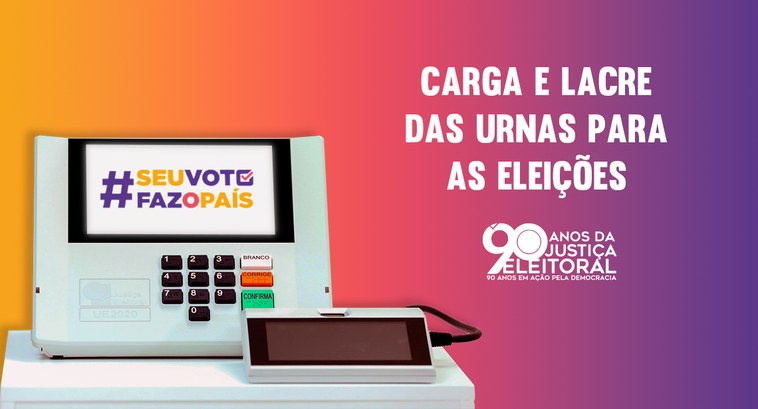 ELEIÇÕES 2022 - CARGA E LACRE NAS URNAS ELETRÔNICAS EM GUAJARÁ-MIRIM - 1º TURNO DAS ELEIÇÕES 2022