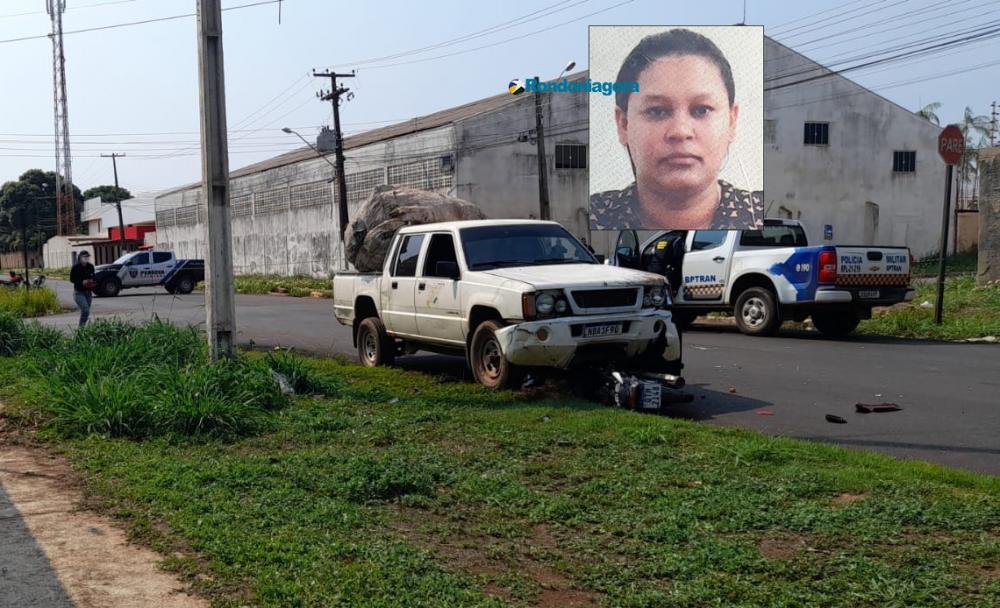 Identificada motociclista morta em acidente em cruzamento na capital