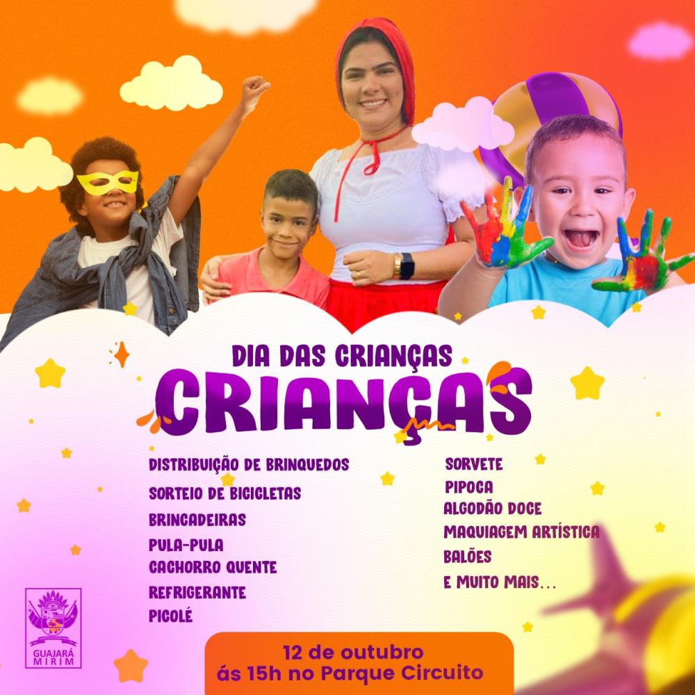 FESTA: COM PRESENÇA DE PREFEITA, PREFEITURA ANUNCIA FESTA DA CRIANÇA 