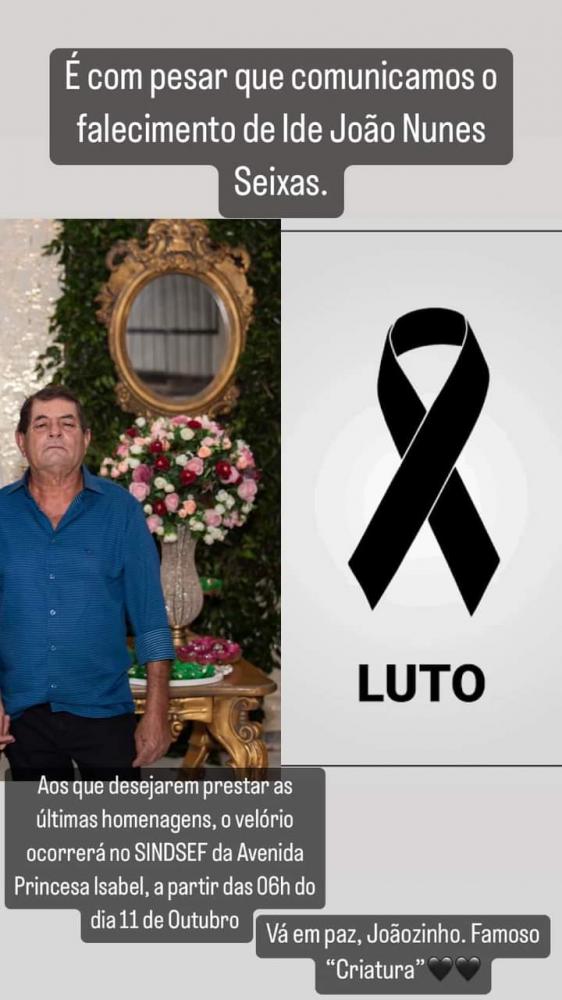 NOTA DE PESAR 